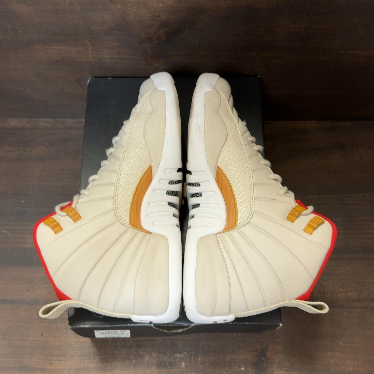 Jordan 12 Retro Chinese New Year Light Orewood Brown (GS) Size 6.5Y (Pre-Owned)