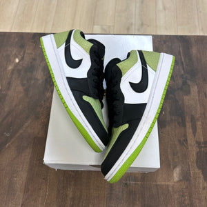 Jordan 1 Low Snakeskin Vivid Green (Women's) - Image 1