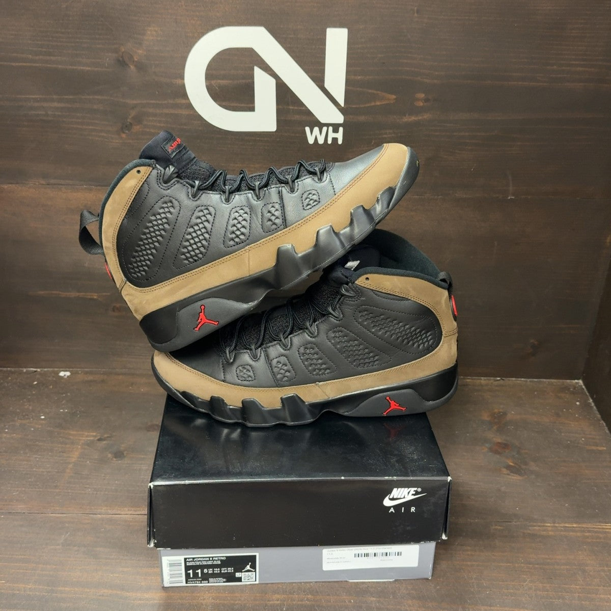 Jordan 9 Retro Olive (2024) - Image 1
