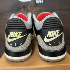 Jordan 3 Retro OG Black Cement (2024) Size 9.5 (Pre-Owned) - Image 4