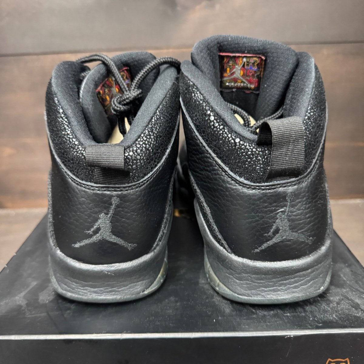 Jordan 10 Retro Drake OVO Black Size 9 (Pre-Owned) - sole