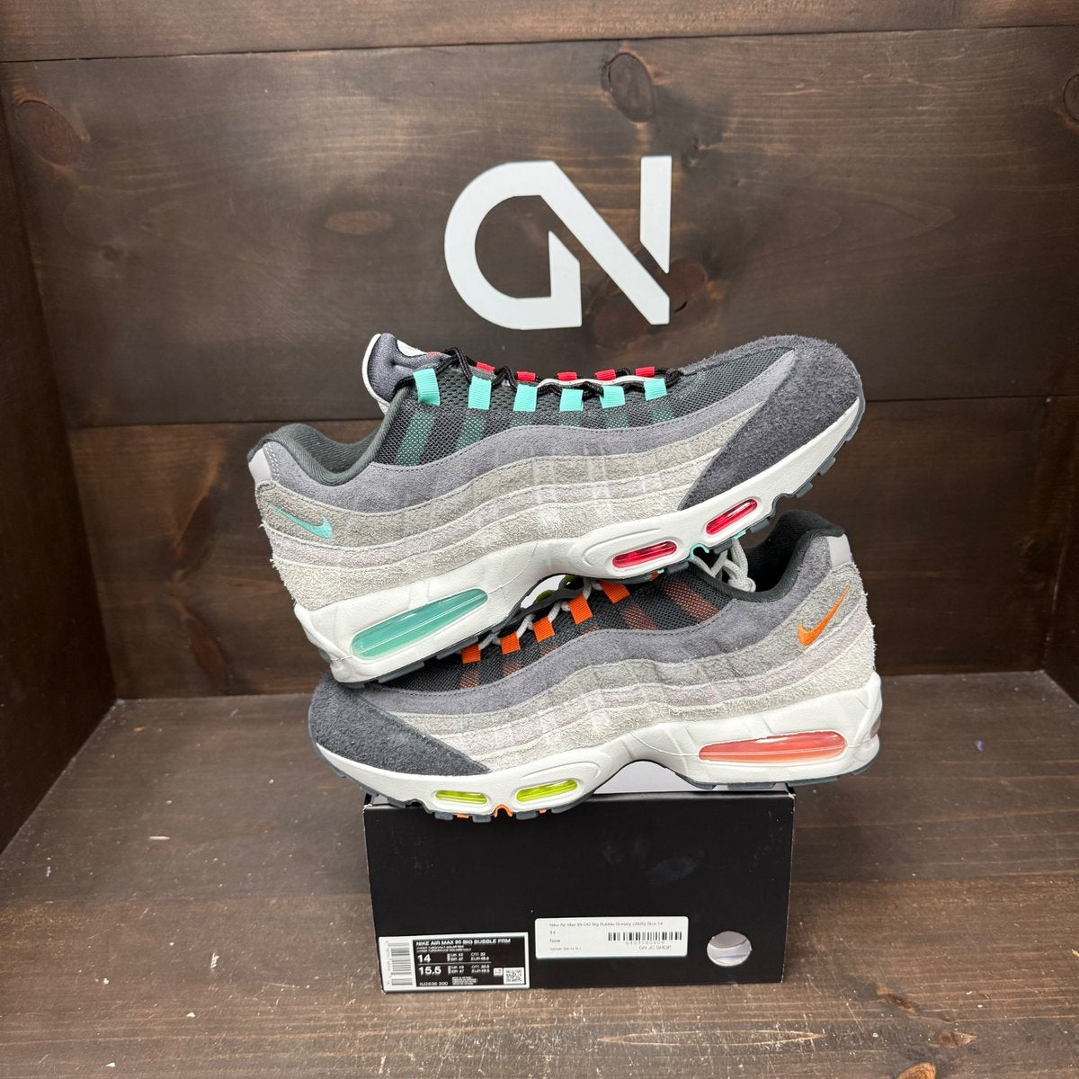 Nike Air Max 95 OG Big Bubble Greedy (2026) Size 14 - front