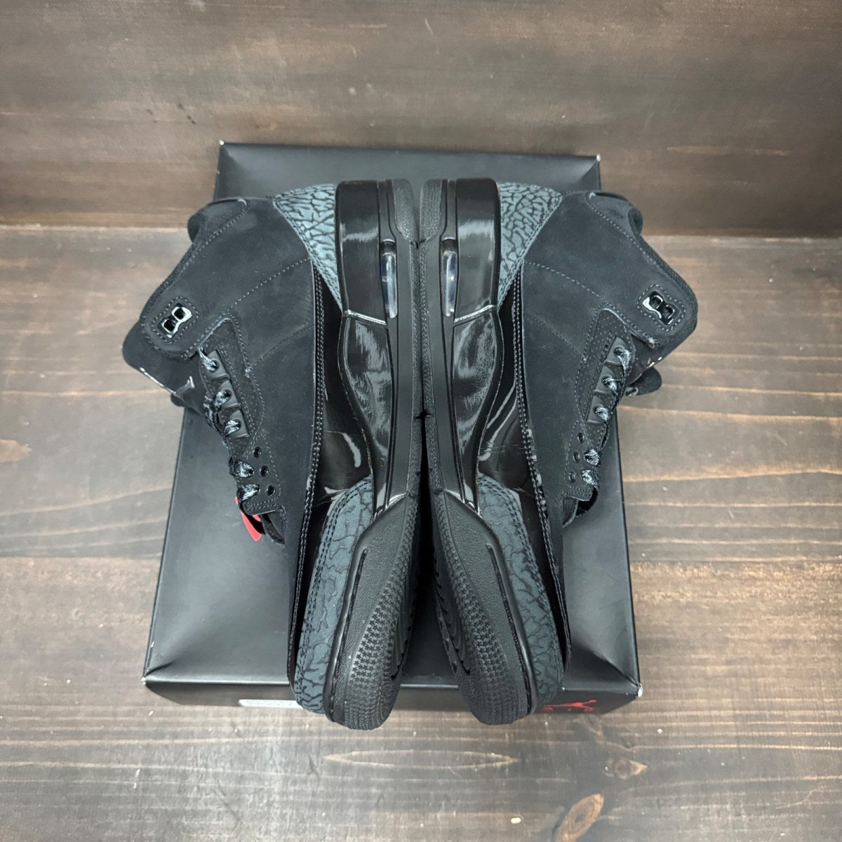 Jordan 3 Retro Black Cat (2025) Size 11.5 (Pre-Owned) - Image 4
