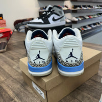 UNC Jordan 3 2020 (USED, No Box)