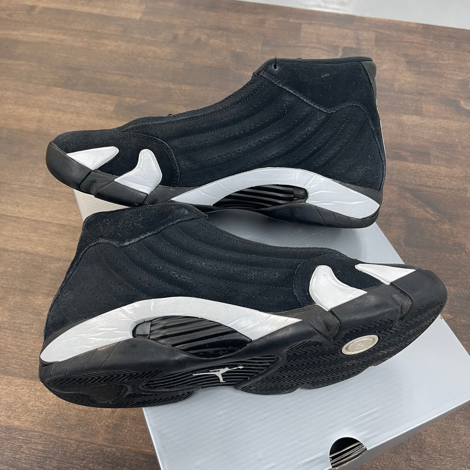 Black White Jordan 14 (USED)