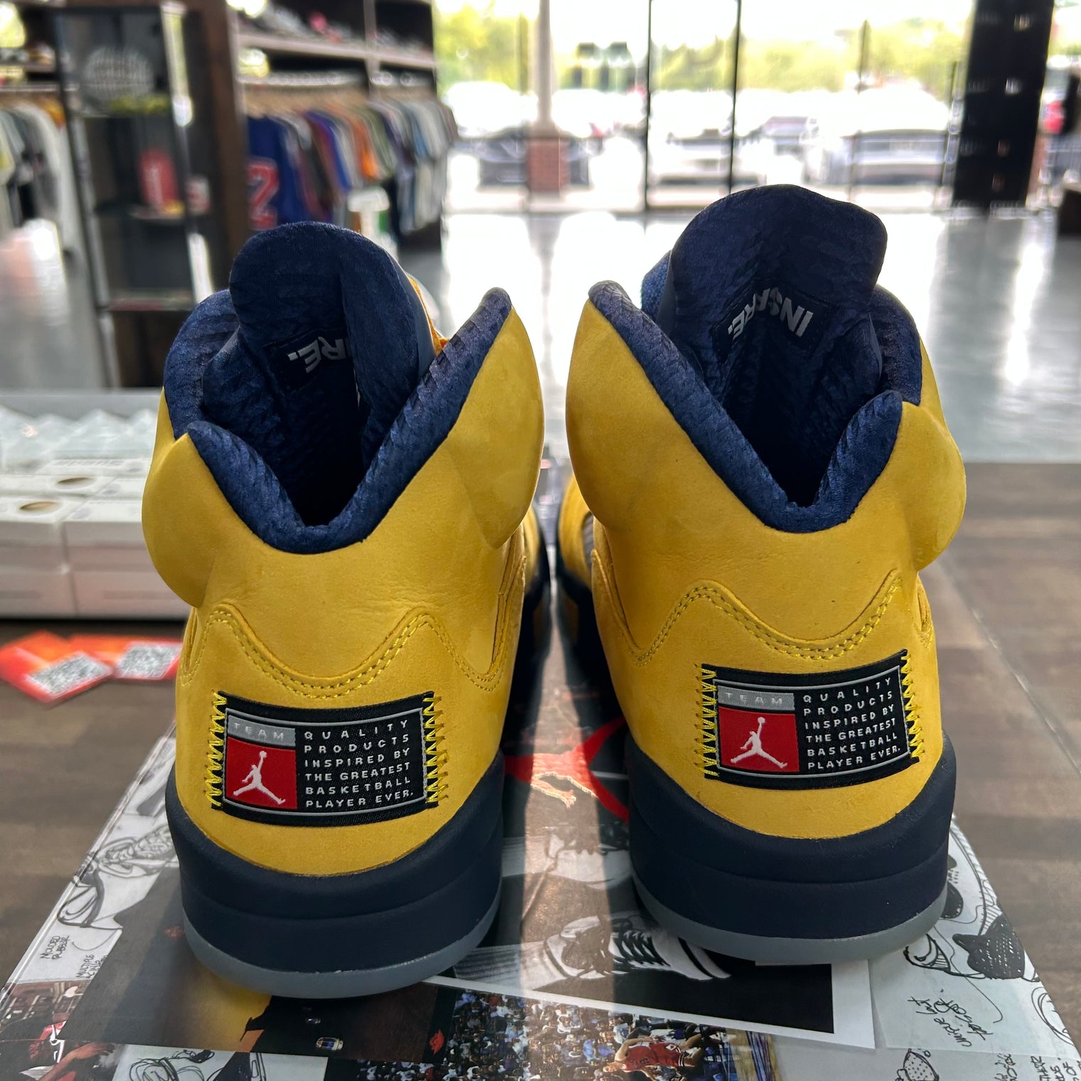 Michigan Jordan 5 Retro (2019) (USED)
