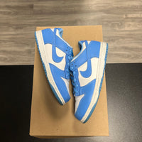 UNC Dunk Low (GS) (USED, no box)