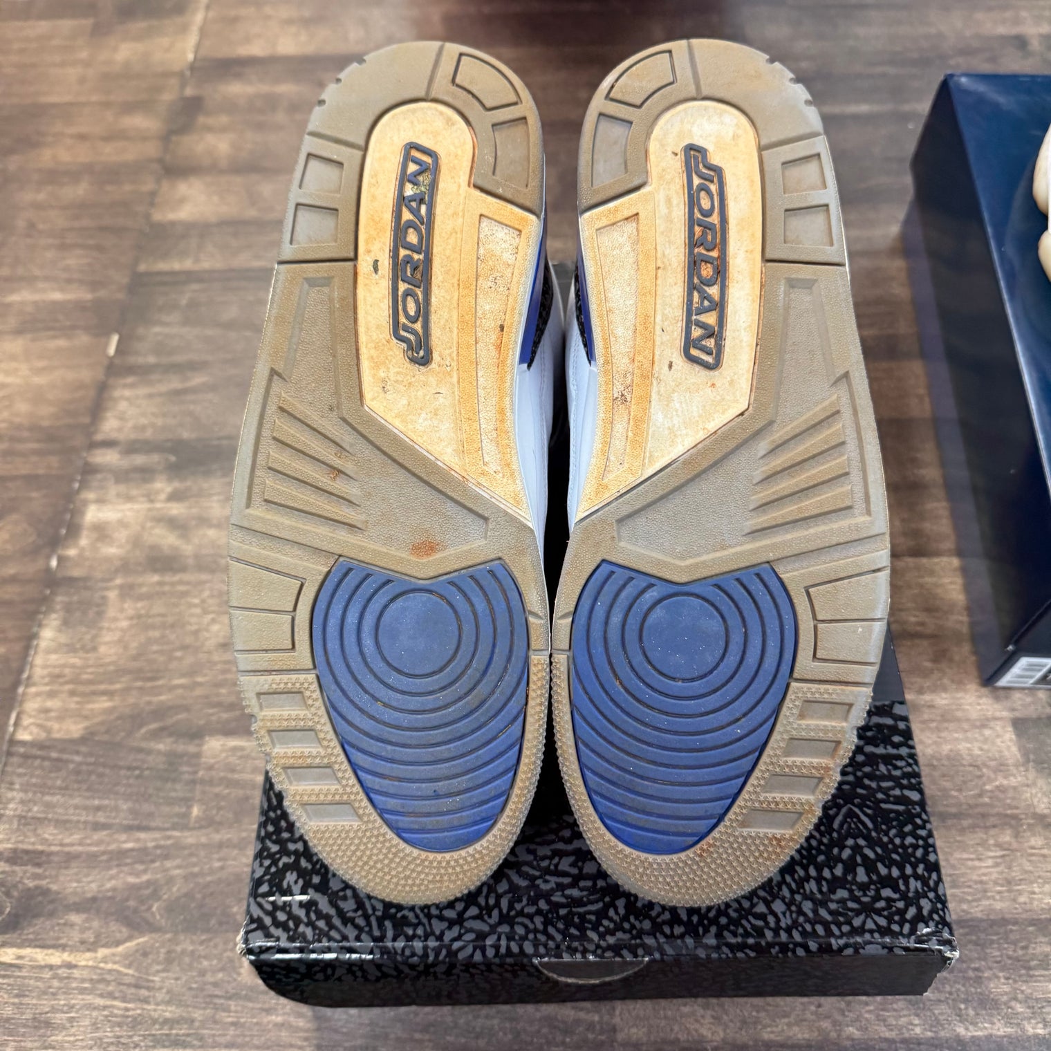 Racer Blue Jordan 3 (USED)
