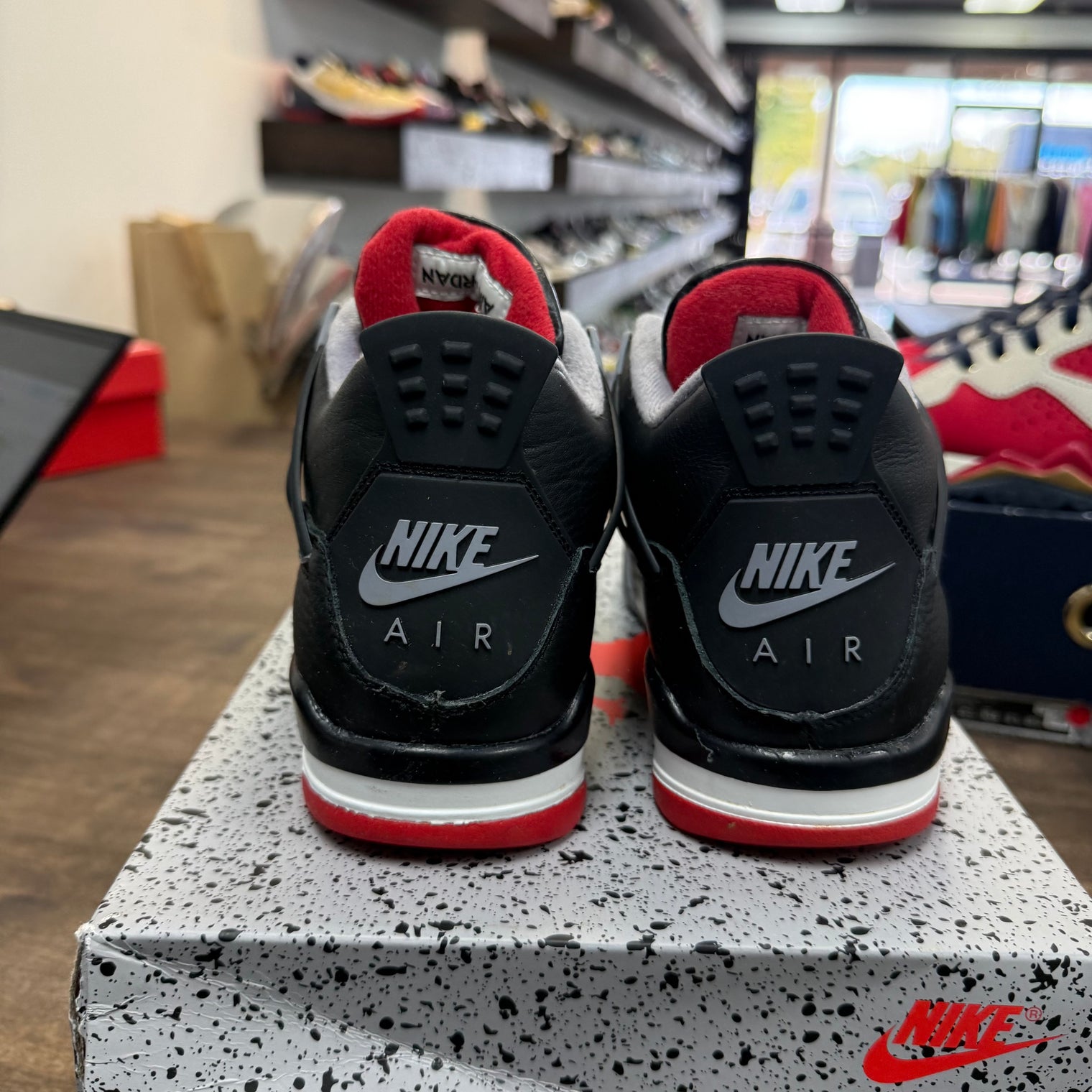 (GS) Bred Reimagined Jordan 4 (USED)