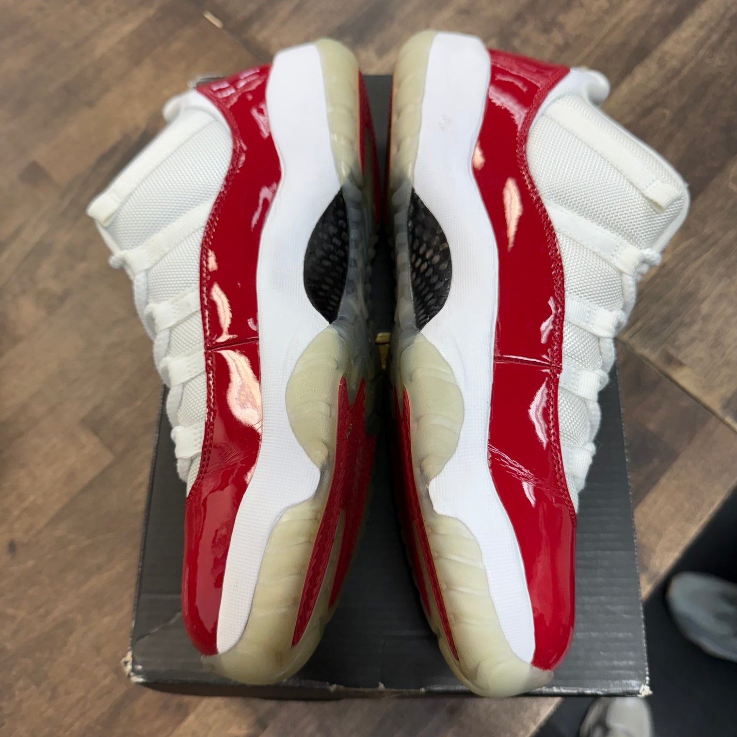Cherry Jordan 11 Low (USED, No Box)