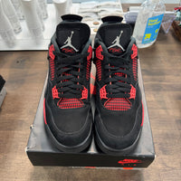 Red Thunder Jordan 4 Retro (USED, Replacement Box)