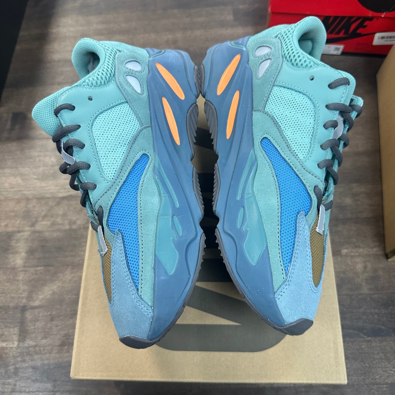 Faded Azure Yeezy 700 (USED)