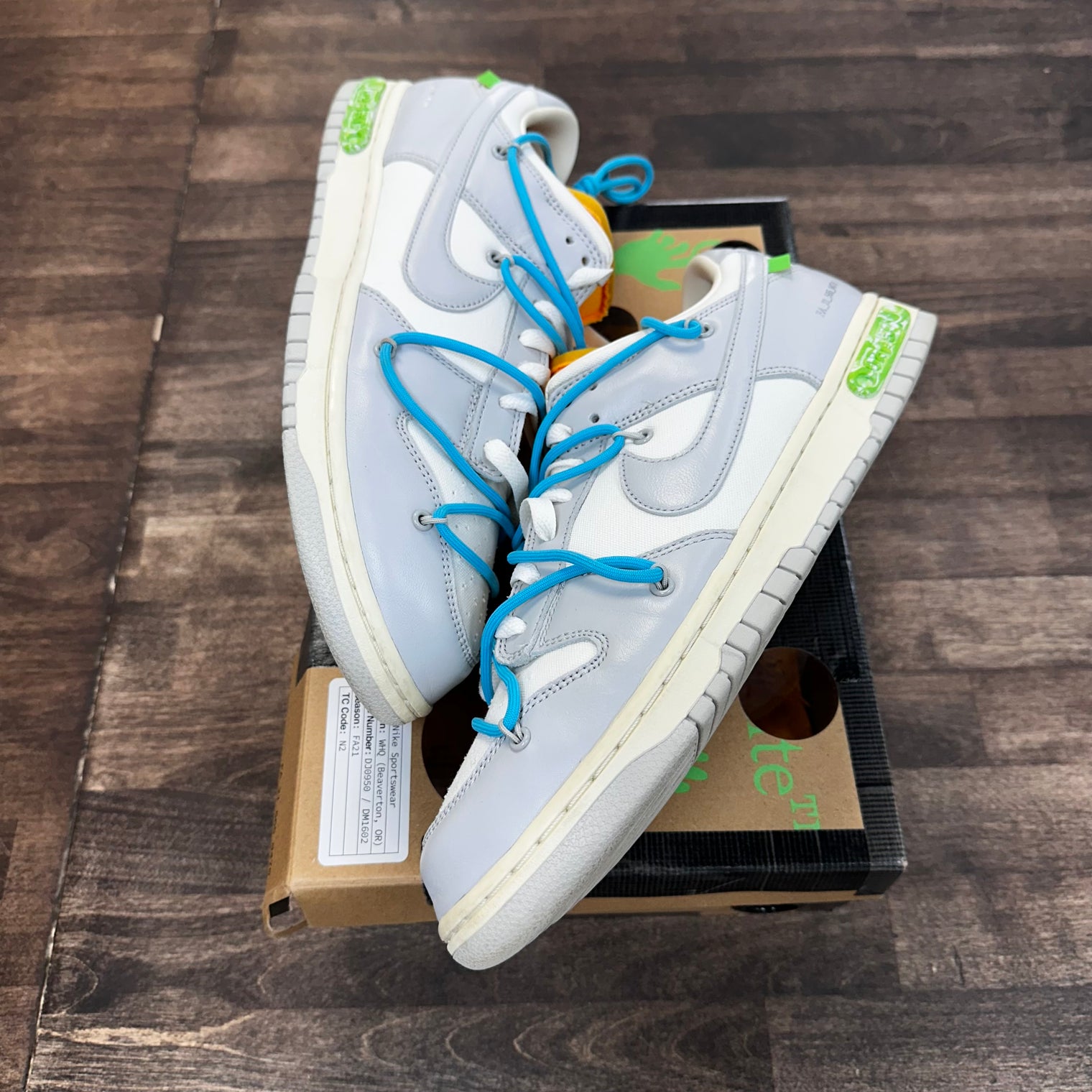 Lot 02 of 50 Off-White Dunk Low (USED)