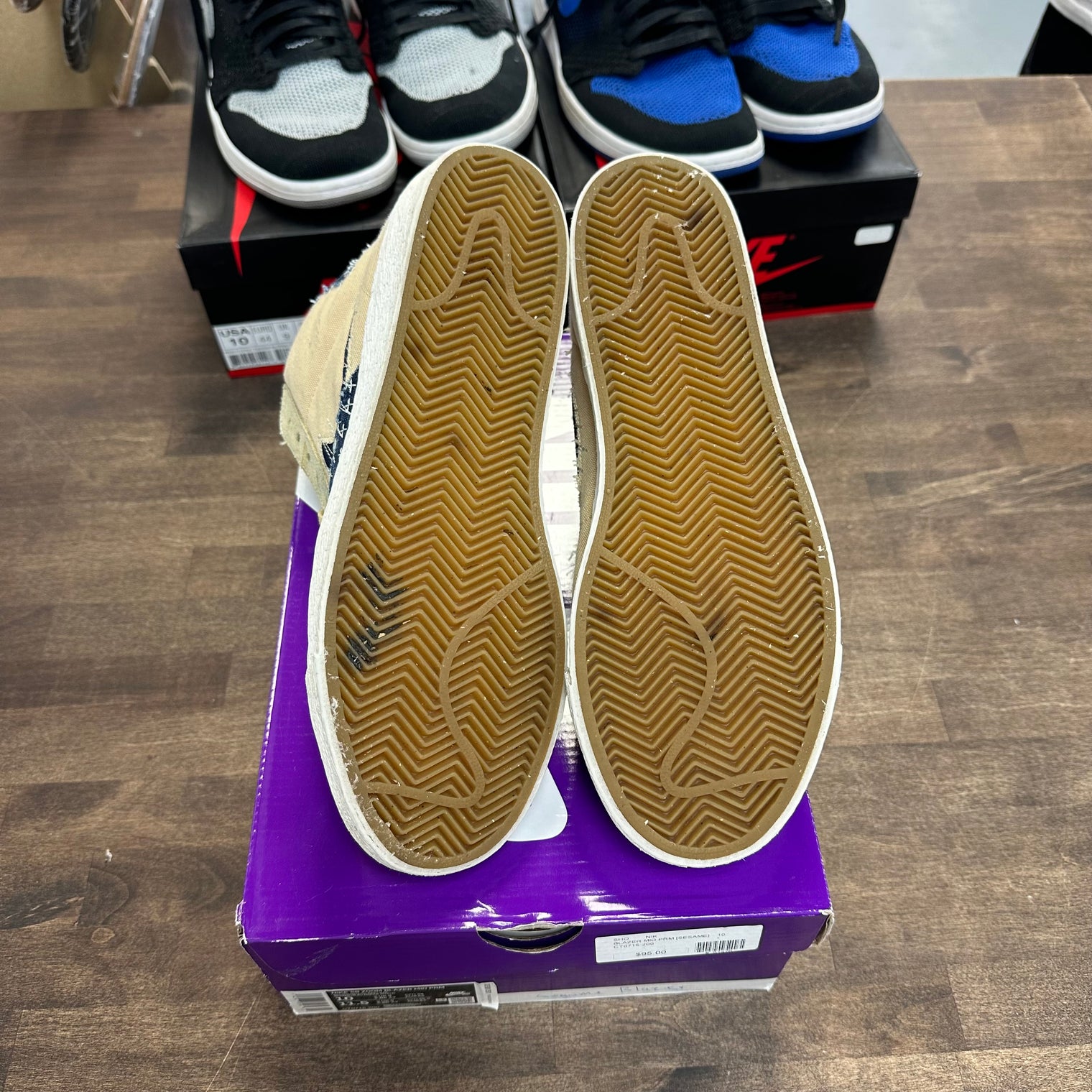 Sashiko Sesame SB Zoom Blazer Mid (USED)