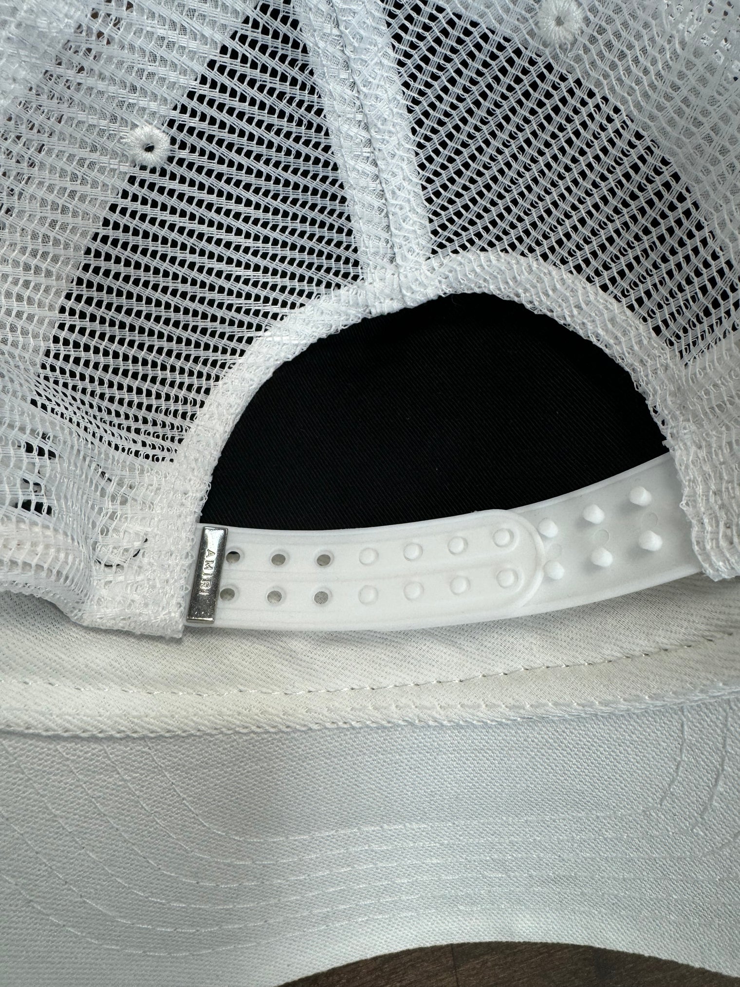 Amiri Beverly Hills Trucker Hat White
