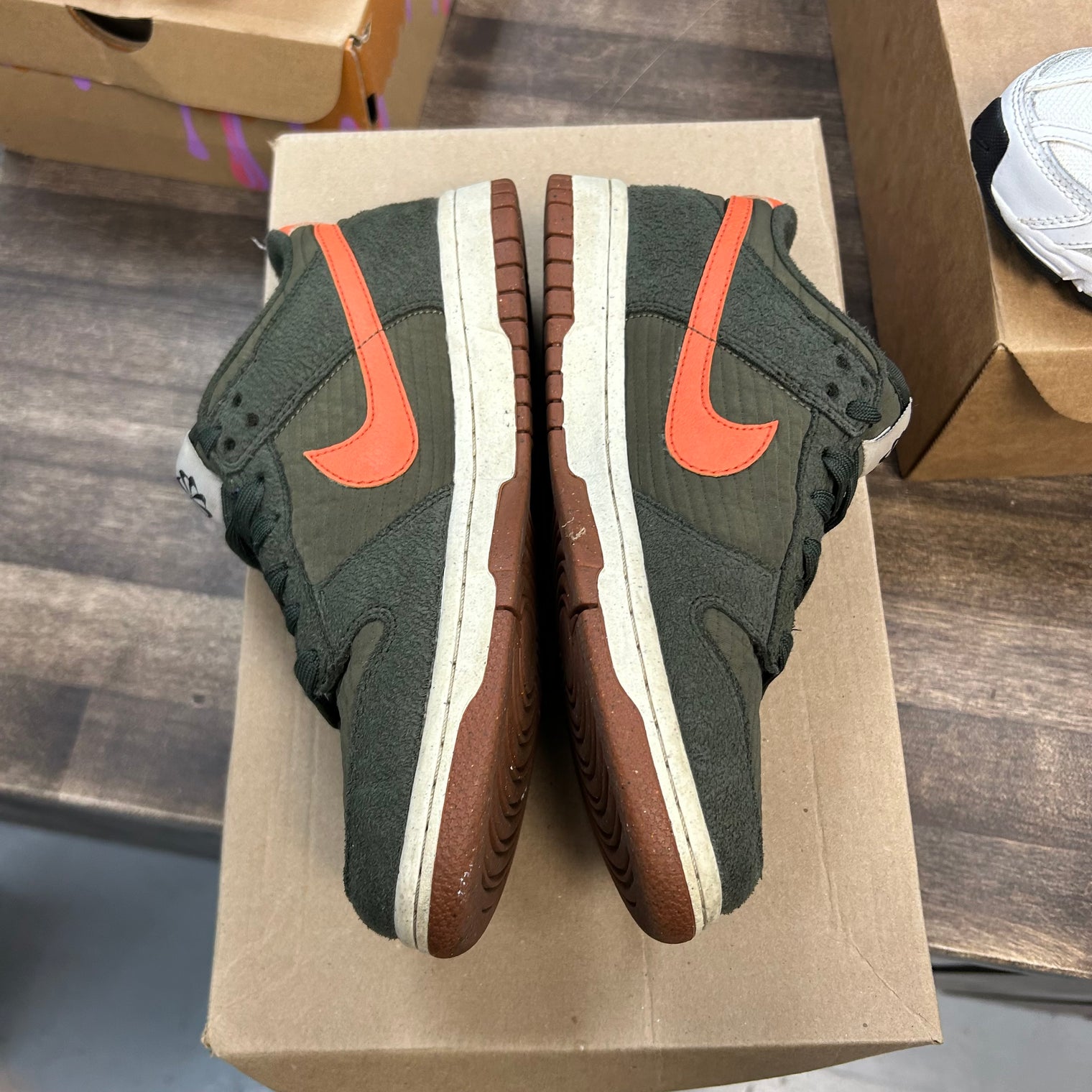 Sequoia Nike Dunk Low (GS) (USED, No Box)