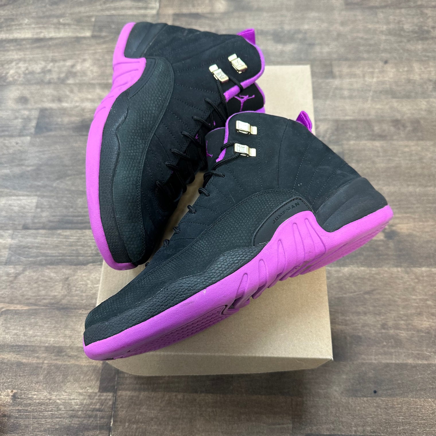 Hyper Violet Jordan 12 Retro (GS) (USED, No Box)