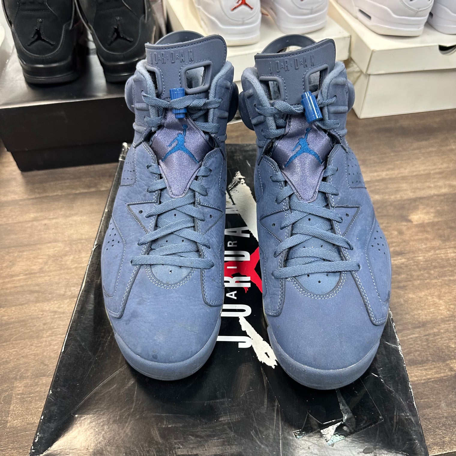 Diffused Blue Jordan 6 (USED,No Box)
