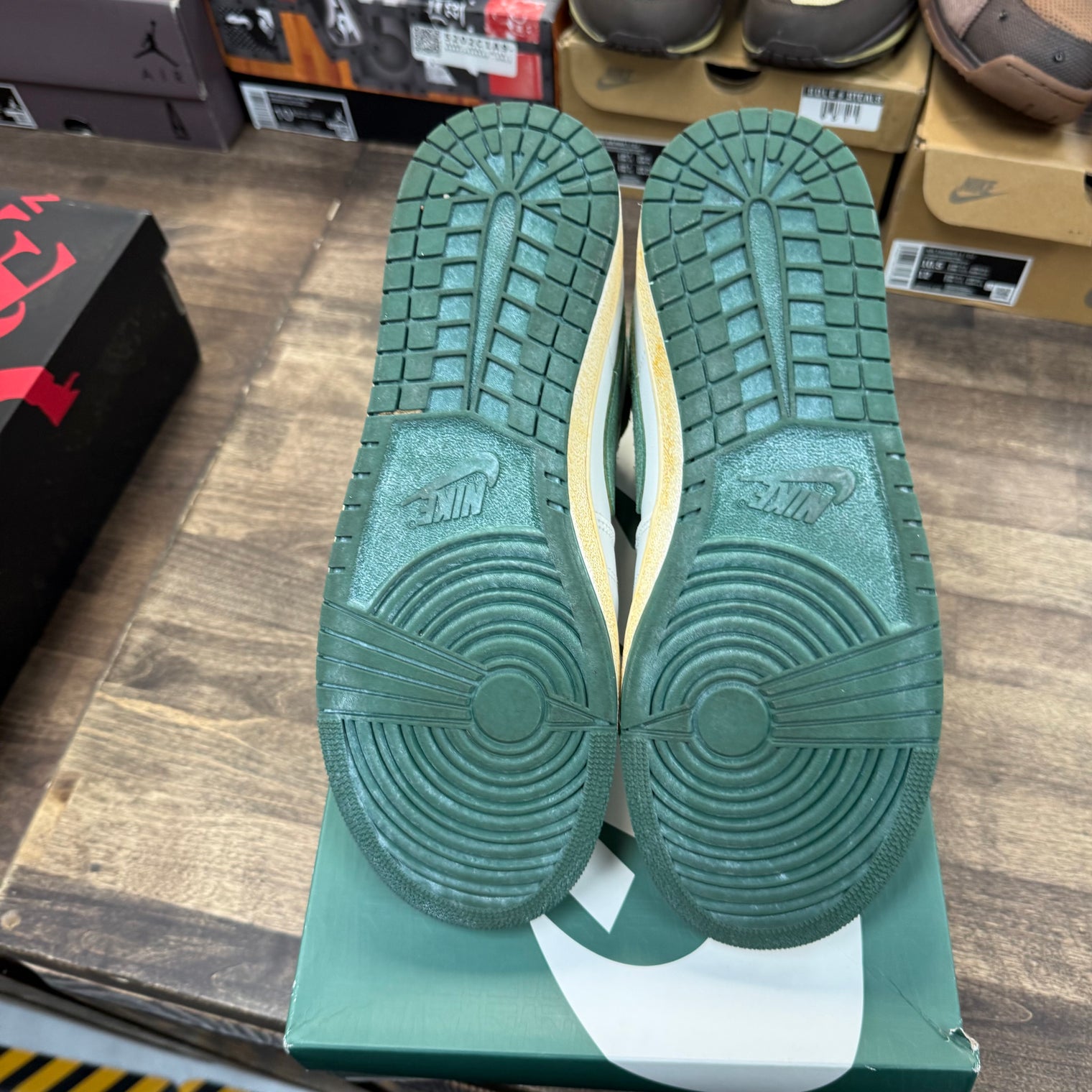 A Ma Maniere Green Stone Nike Air Ship PE SP (USED)
