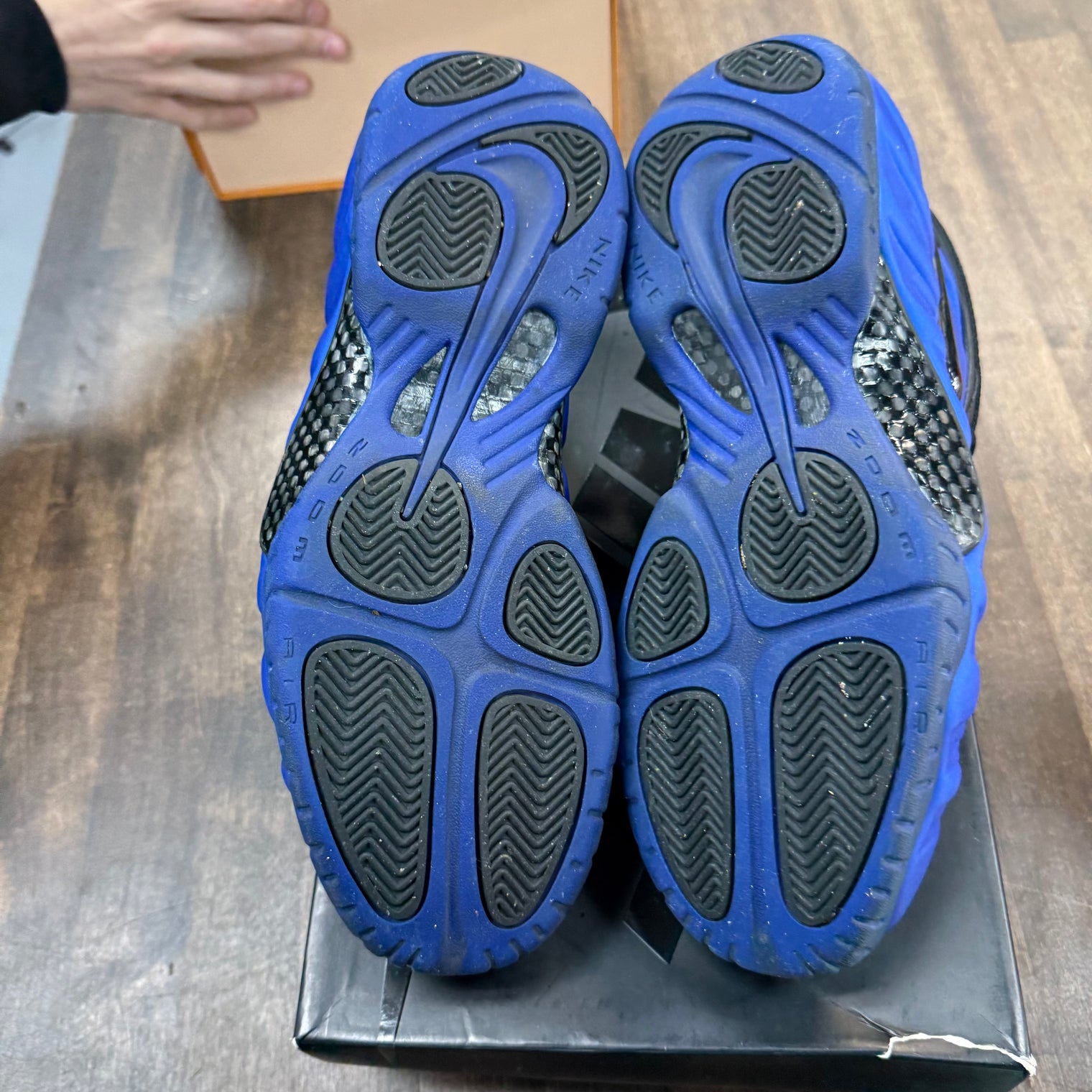 Hyper Cobalt Nike Foamposite (USED)