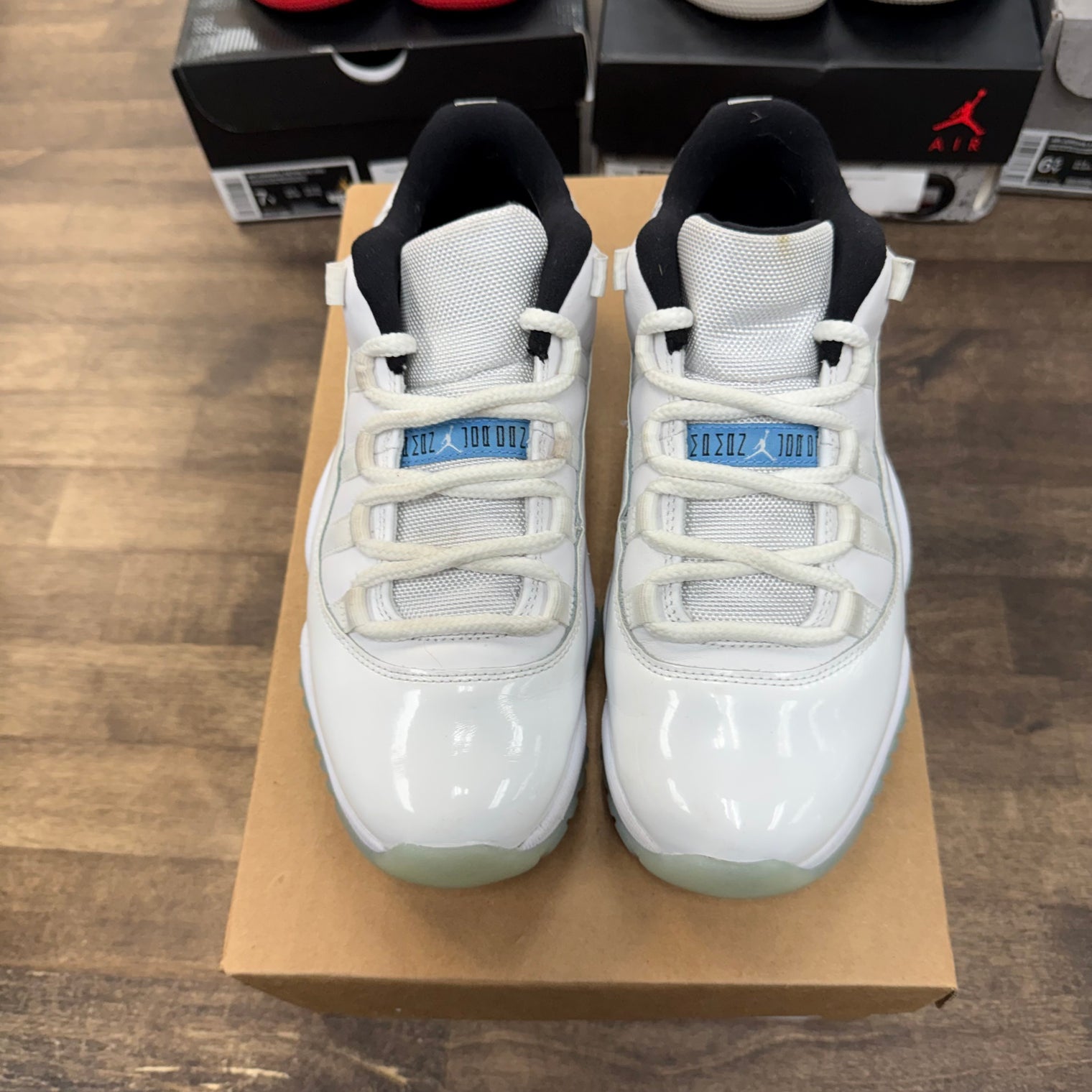 Legend Blue Jordan 11 Retro Low (USED, No Box)