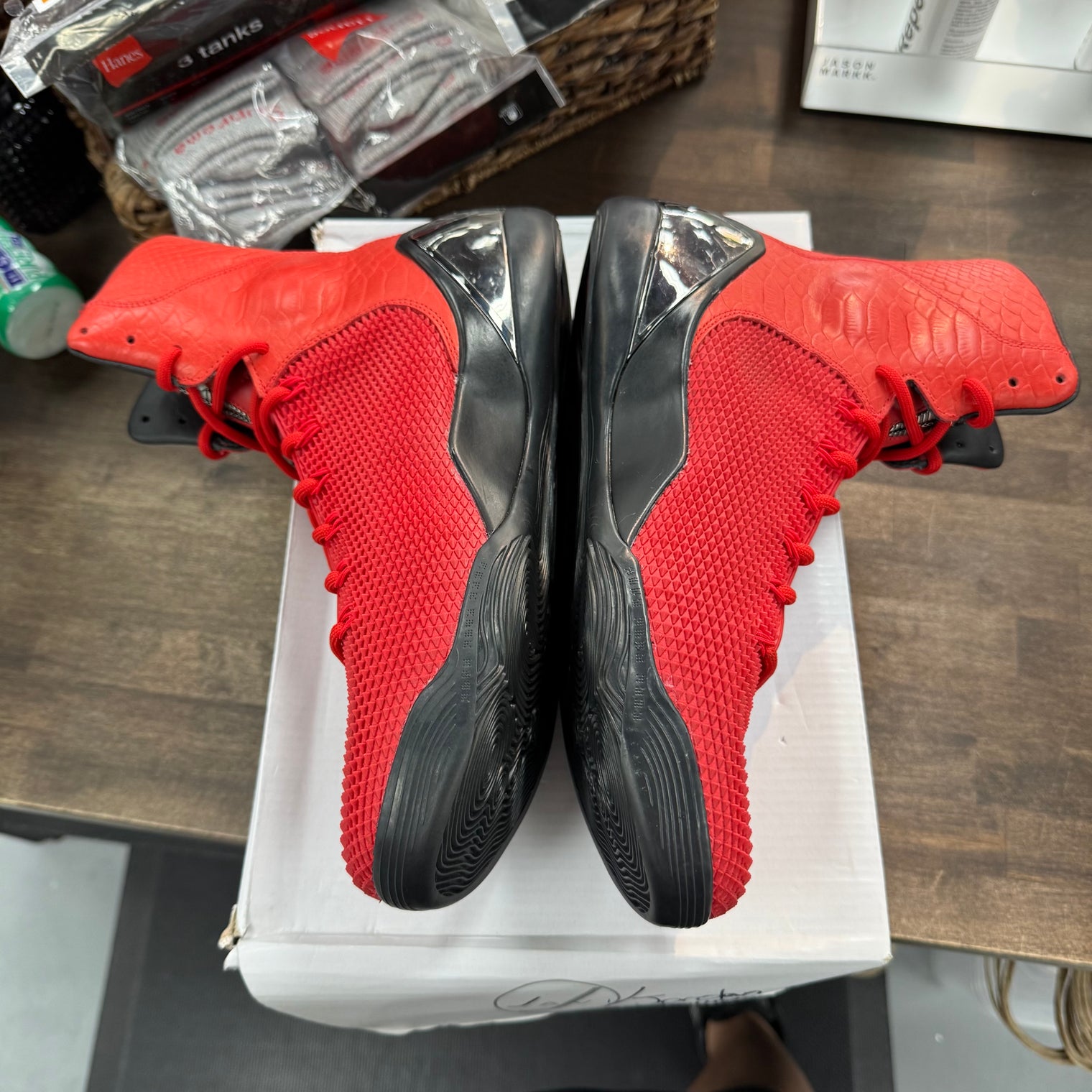 Kobe Elite Triple Red Mamba High (USED,No Box)