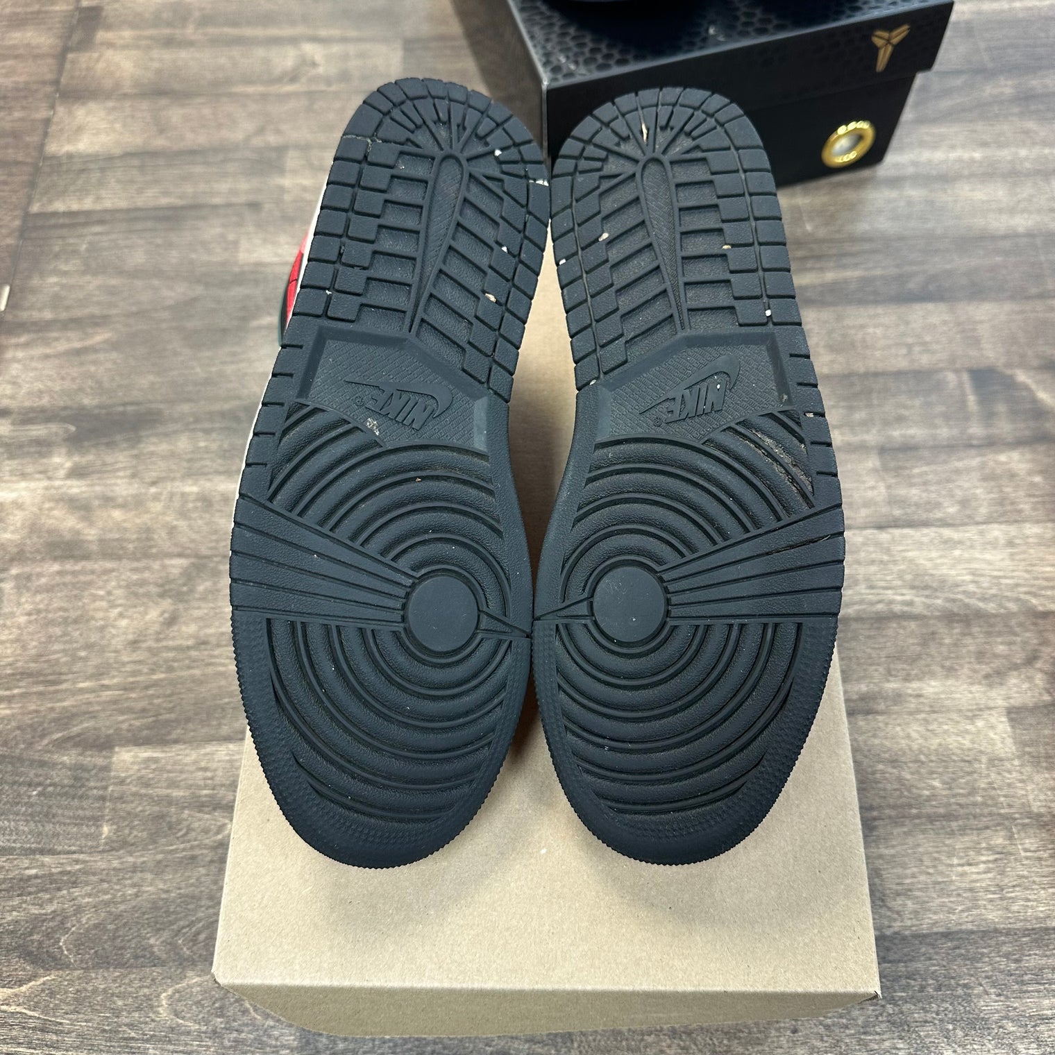 Bred Multi-Color Jordan 1 Low SE (W) (USED, No Box)