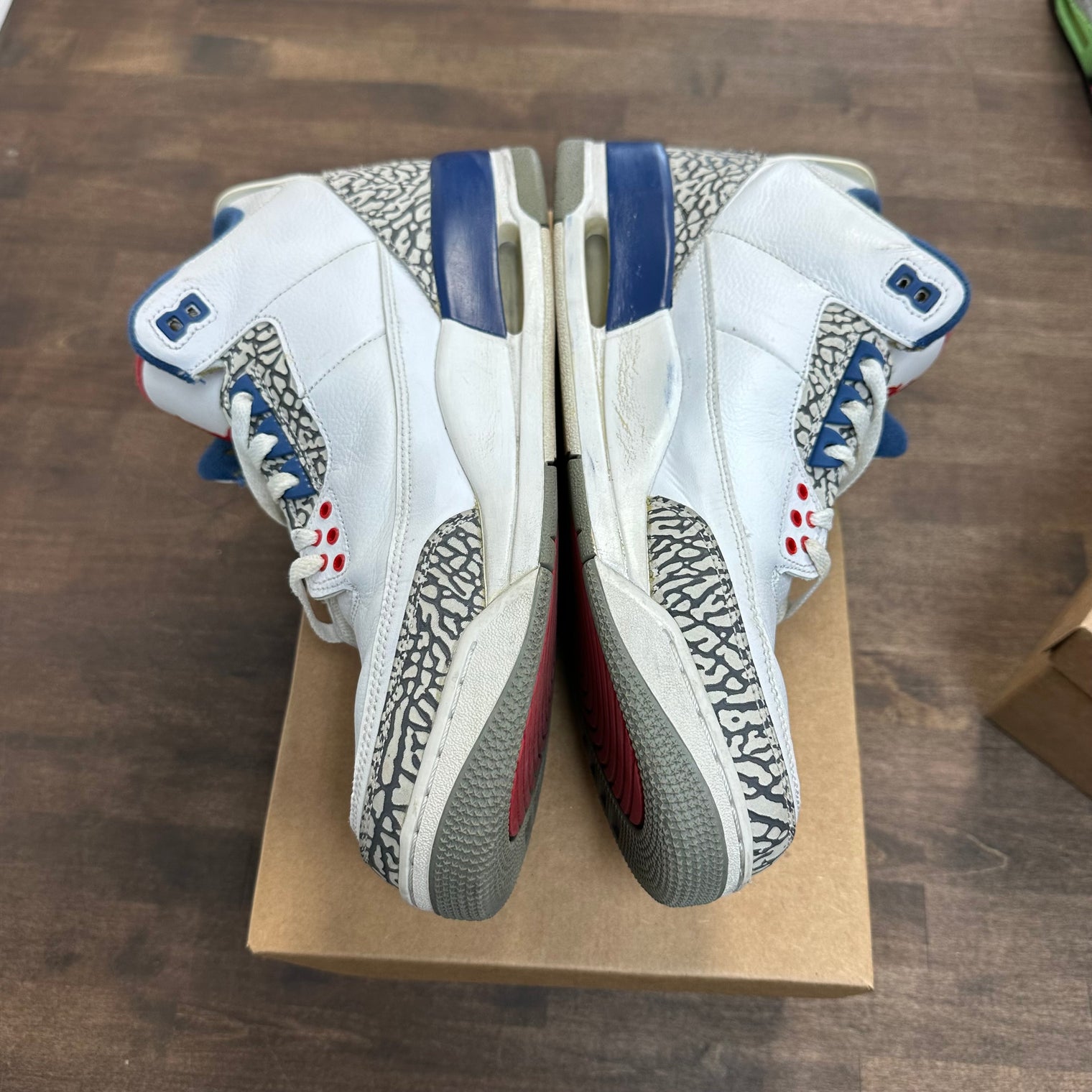 True Blue Jordan 3 (USED, No Box)