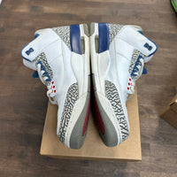 True Blue Jordan 3 (USED, No Box)