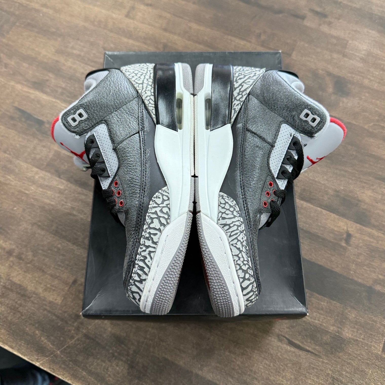 Black Cement Jordan 3 Retro (2018) (USED)