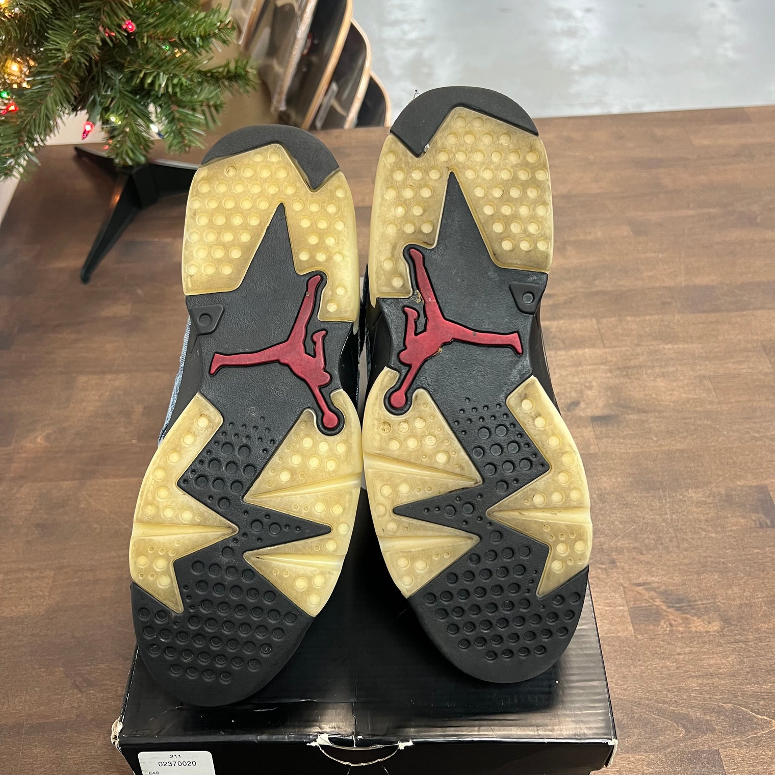 Denim Jordan 6 (USED, no box)
