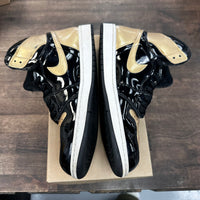 Patent Gold Jordan 1 High (USED,No Box)