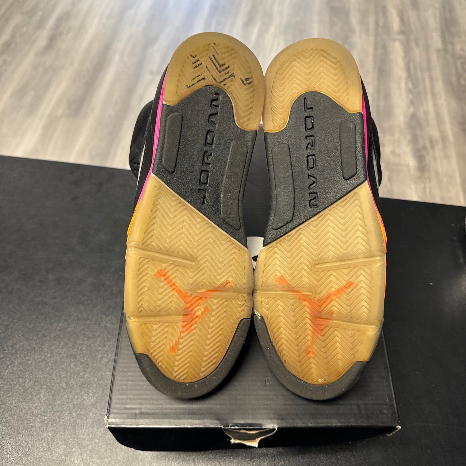 Jordan 5 Pink Black(USED)(GS)