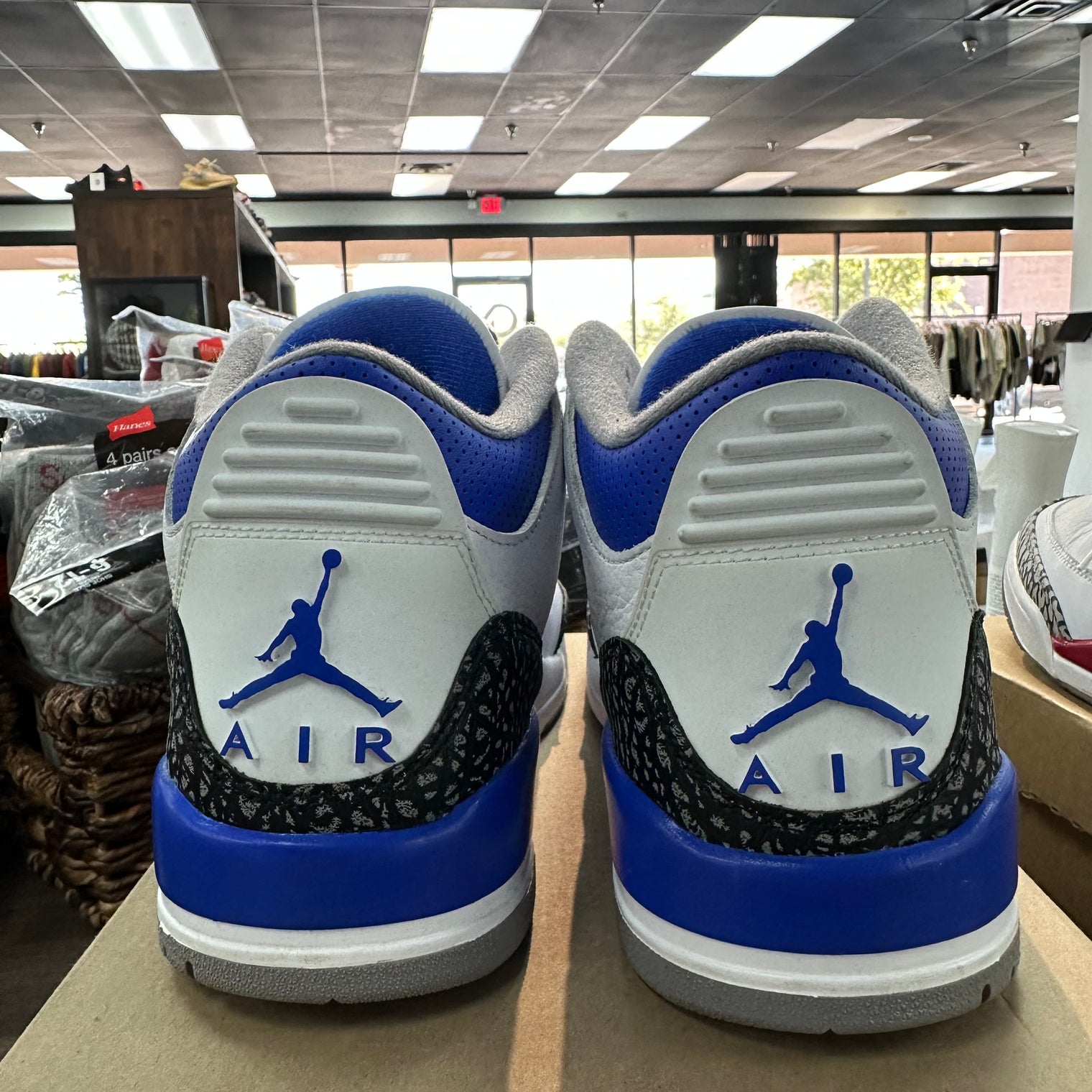Racer Blue Jordan 3 Retro (USED, No Box)