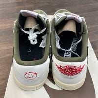 Travis Scott Medium Olive Jordan 1 Low (USED)