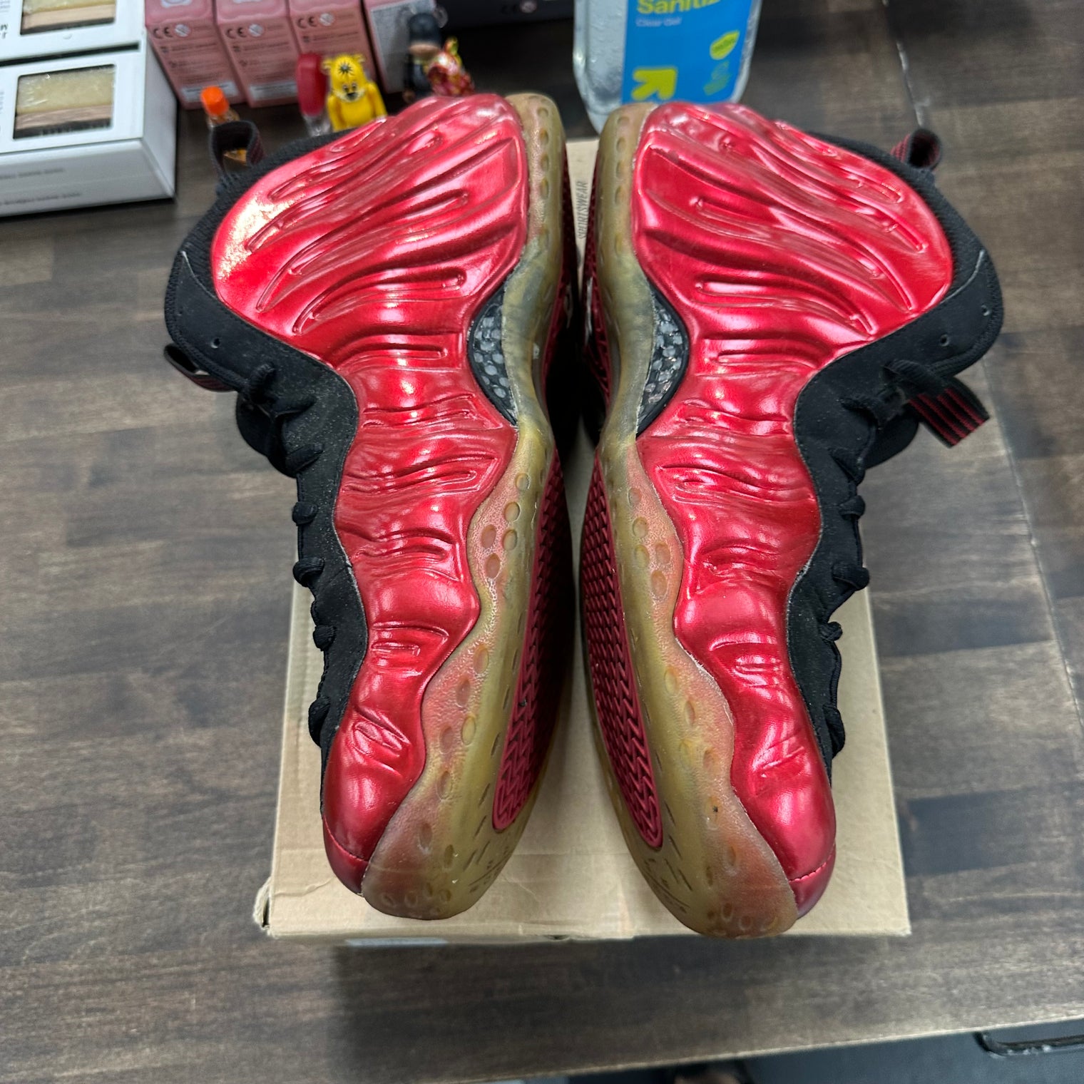 Metallic Red Nike Foamposite (2012) (USED)