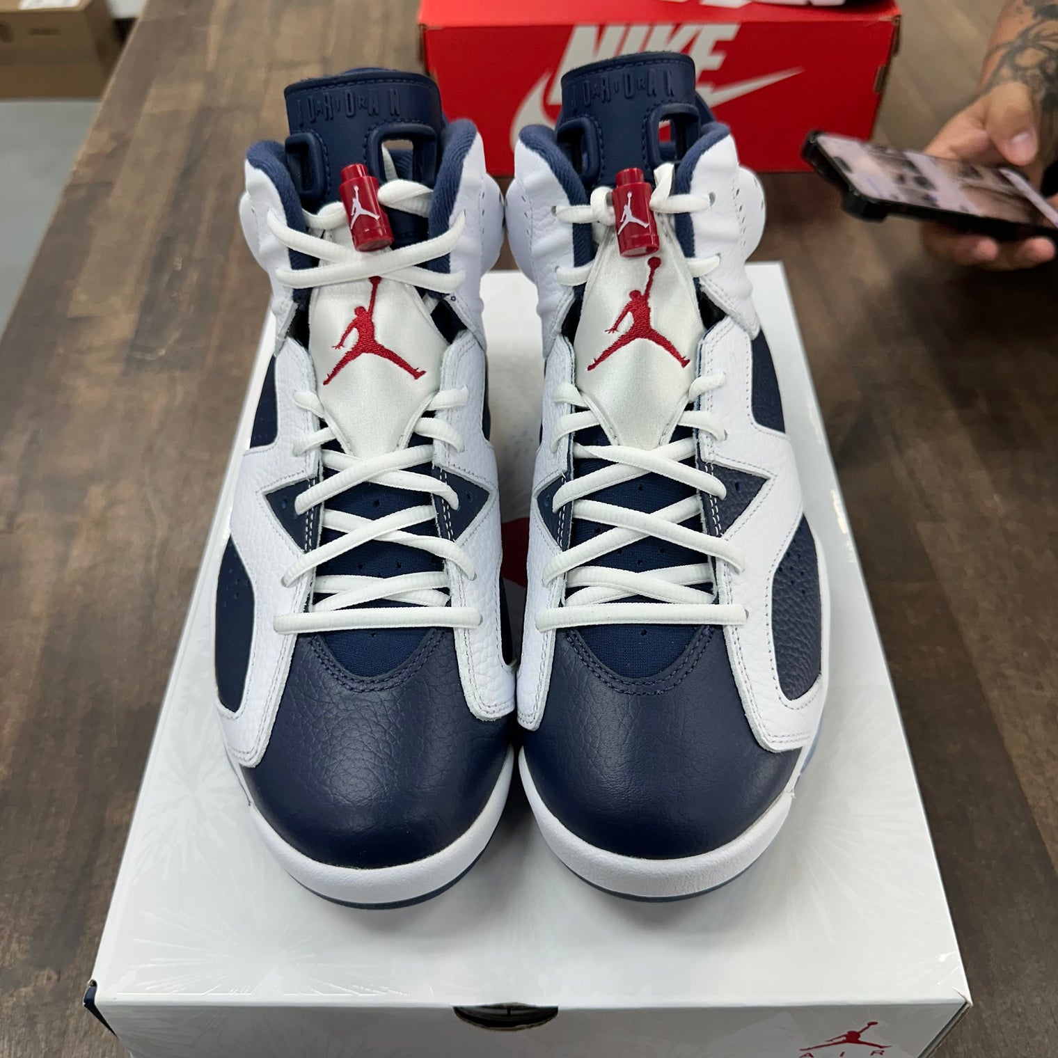 Olympic Jordan 6 (USED)