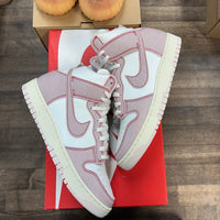 Barely Rose Denim Nike Dunk High 1985 (Lightly Worn)