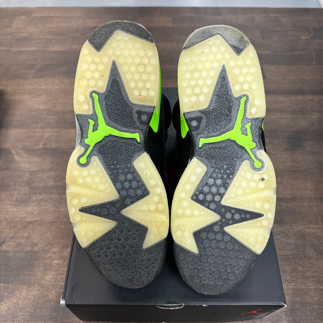 Electric Green Jordan 6 (USED)