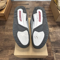 Cool Grey Jordan 3 Retro (USED, No Box)