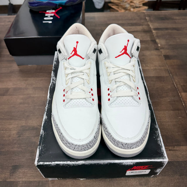 White Cement Reimagined Jordan 3 Retro (USED)