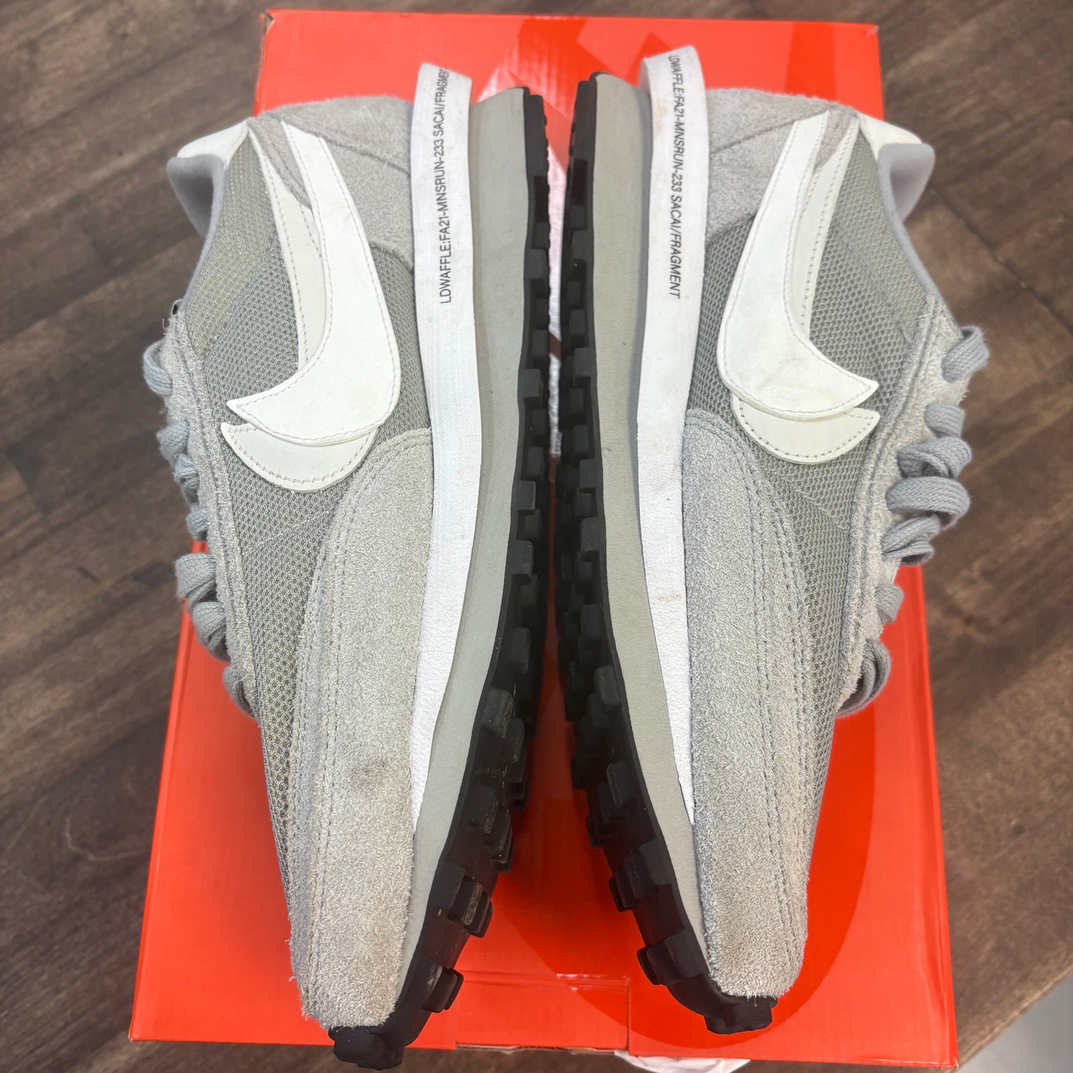 Sacai Fragment LDWaffle Grey (USED)