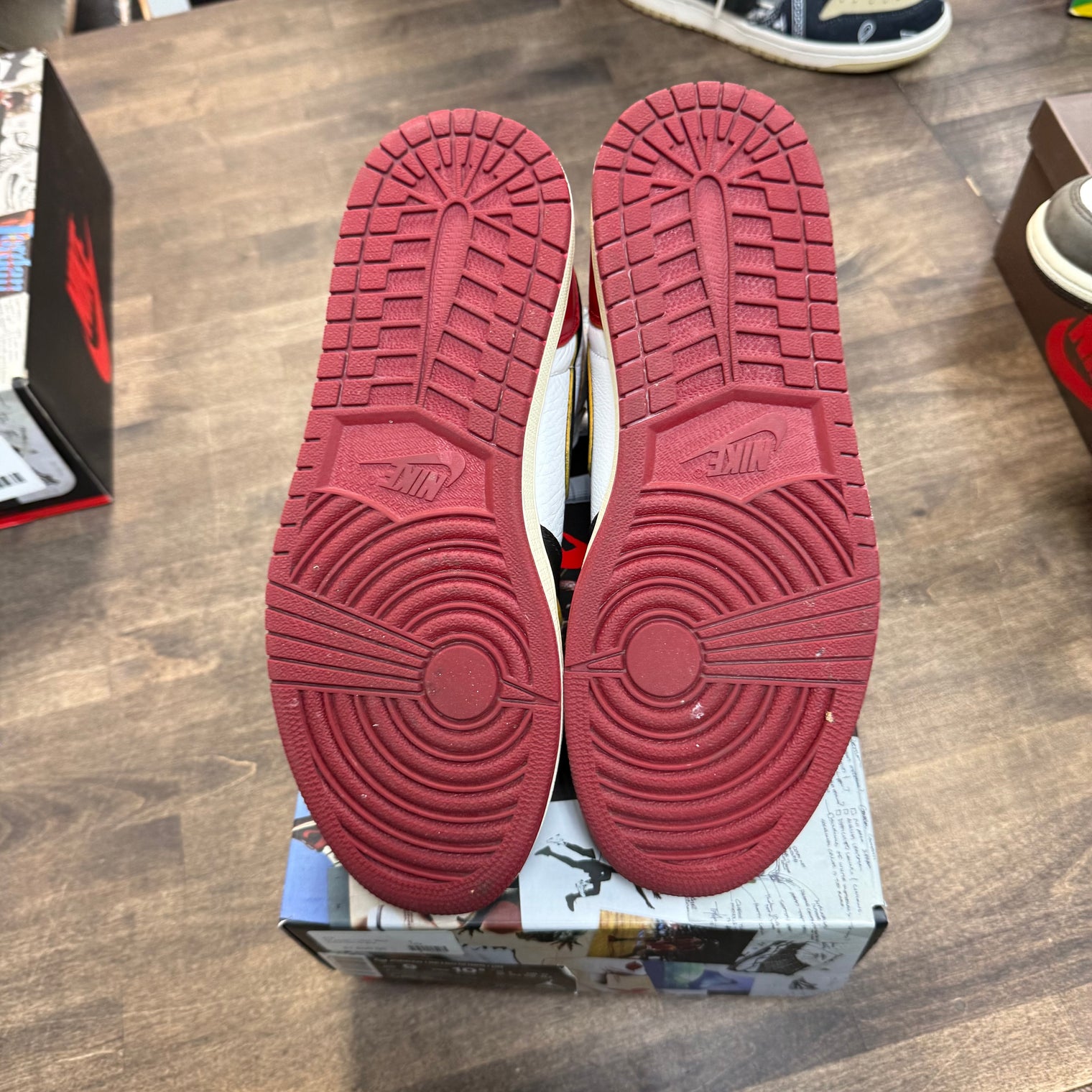 Union Los Angeles Black Toe Jordan 1 Retro High (Lightly Worn)