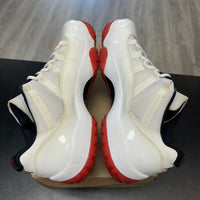 White Red Jordan 11 Low (2012) (USED, no box)