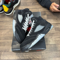 Black Metallic Jordan 5 Retro (2025) (GS) (USED)