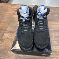Racer Blue Jordan 5 (USED,Replacement Box)