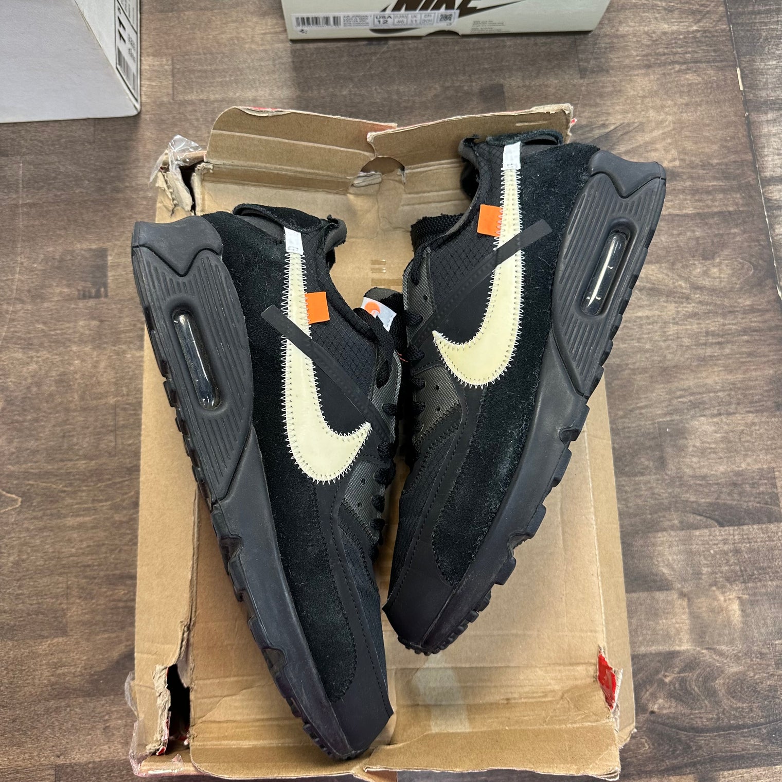 Off-White Black Air Max 90 (USED)