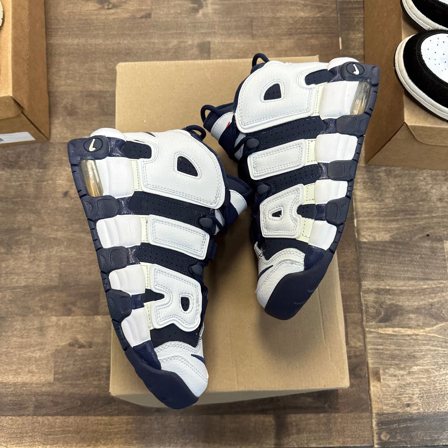 Olympic Nike Air More Uptempo (2020) (GS) (Lightly Worn, No Box)