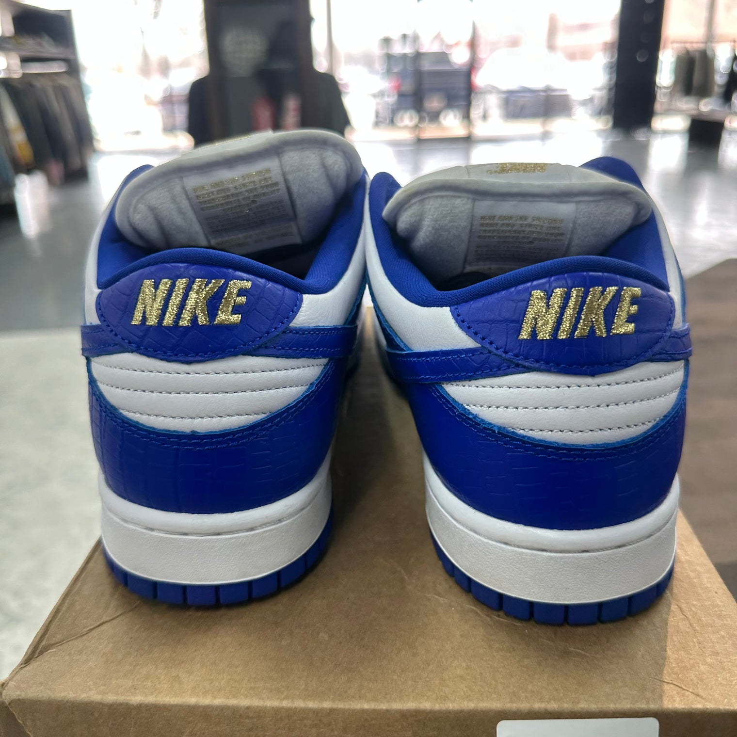 Supreme Stars Hyper Royal SB Dunk Low (USED, No Box)