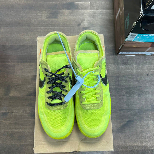 Off-White Volt Nike Air Force 1 Low (USED)